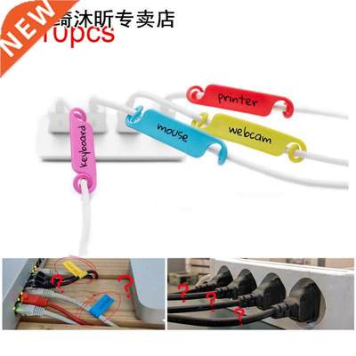 10pcs Organizers Adults Write On Cable Label Identification