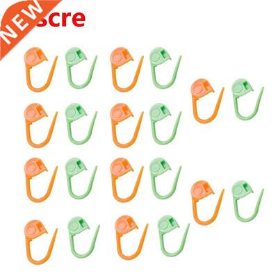 20Pcs Mix Color Plastic Knitting Tools Locking Stitch Marker