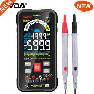 New 9999 Counts Digital Multimeter Smart Auto Range 1000V 10