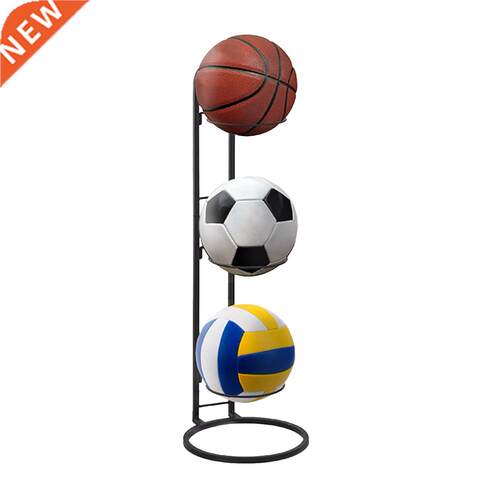 Basketball Storage Rack Screw-Free Portable Outdoor