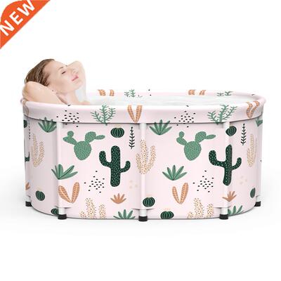 Bath Sauna Adult Folding Bathtub Portable Thickening Cylind