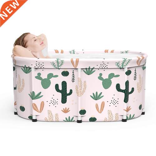 Bath Sauna Adult Folding Bathtub Portable Thickening Cylind