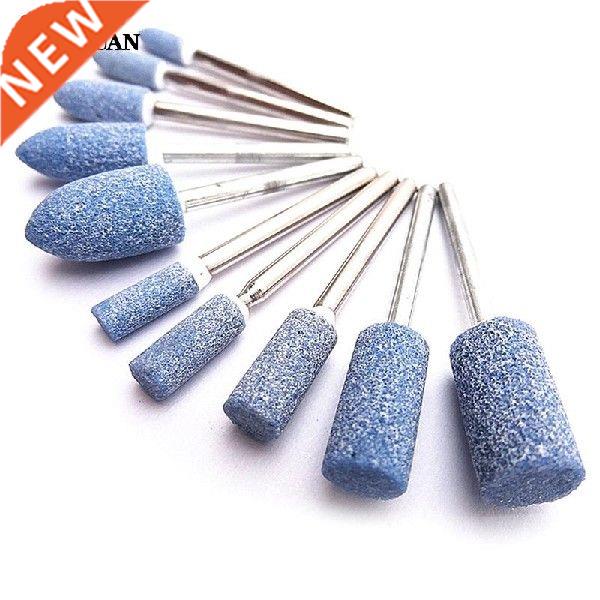 1/8 Shank 10pcs Abrasive Mounted Stone Set Grinding Burr