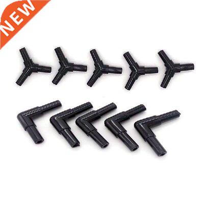 10pcs/lot 4mm Aquarium Air Tube Connector Elbow Y shape