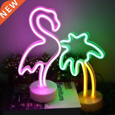 Rinbow Led Neon Signs Light USB 12V Flmingo Unicorn Weddin