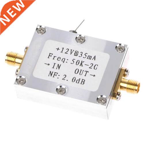 RF Amplifier Signal Receiver 50K-2GHZ Low Noise Amplifier RF