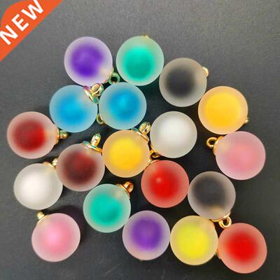 NEW  8PCS 16MM Mini Acrylic Bottles Frosted Beads Charm P
