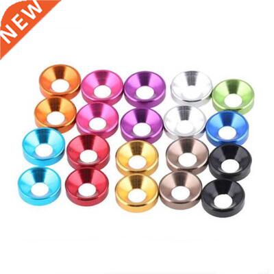 10pcs/lot aluminum washer m2 m2.5 M3 M4 M5 M6 m8 colourful A