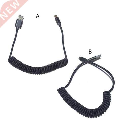 Type C Micro Coiled Cable Wire Mechanical Keyboard GH60 USB