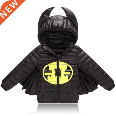 Kids Autumn Winter Woolen Down Jacket for Boys Girls Hallowe