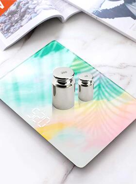 Graffiti Pattern Bathroom Scales Floor Body Weight Scale LED