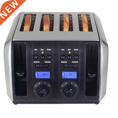 Commercal Toaster 4pcs LED dsplay toasters oven bakng k