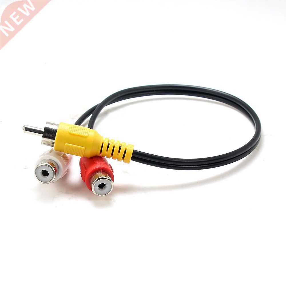 25CM One To Two RCA AV Line 1 To 2 One Minute Two One Minute
