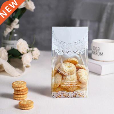 50pcs Self Stand Holder Cookie Biscuit Bag Wedding Gift Cand