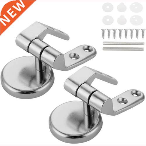 1 Pair Toilet Seat Hinge Replacement Parts Mountings with Sc