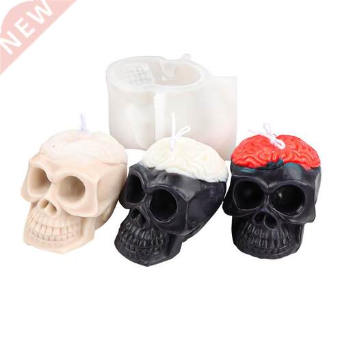 Skull Candle Silicone Mold Halloween Easter Aroma