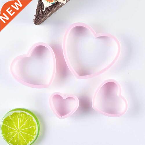 4Pcs Heart Cookie Cutter Valentine's Day Love Wedding