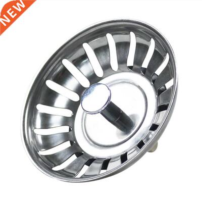 Stainless Steel Kitchen Sink Strainer Stopper Waste Plug Sin