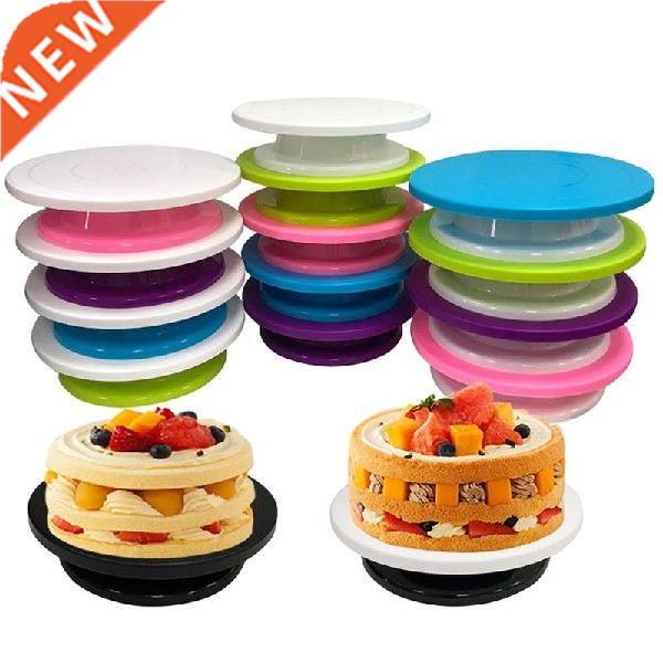 28cm Plastic Cake Turntable Rotating Cake Decorating Cream