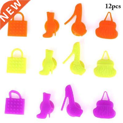 12Pcs Colorful Silicone Markers Reusable Small High Heel
