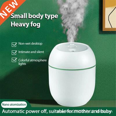 Humidifier Mini Humidifier USB Home Ambience Light Silent an