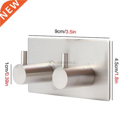 *3M er Adhesve Stanless Steel Hooks Wall Door Clothes Coat