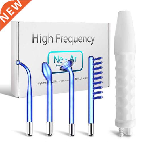 High Frequency Facial Machine Electrotherapy Wand Glass FUSI