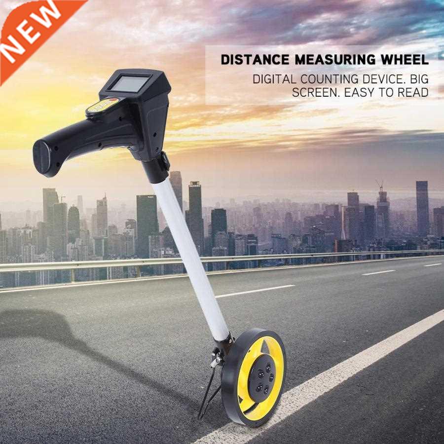 1Set Foldable Digital Diance Measuring Wheel Measure Road