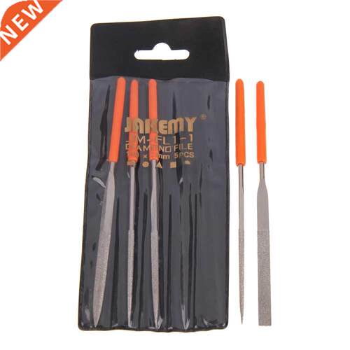 5 in 1 Needle File Plastic/Kit Set for Ceramic Glass Stone J