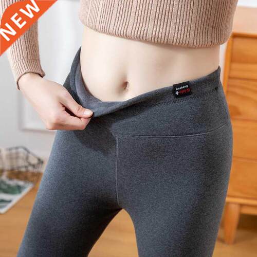 Women Plus Velvet Winter Warm Cotton Leggings New Ankle-Len