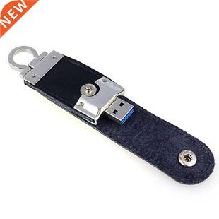 USB3.0 Business Leather Flash Drive Memory Stick U-Disk (64G