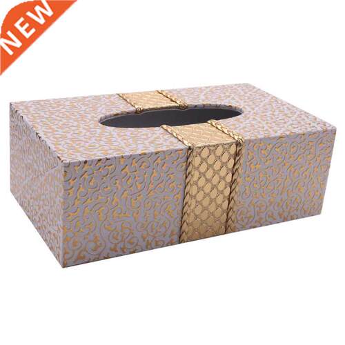Car Home Rectangle Shaped Tissue Box Household Living Room D
