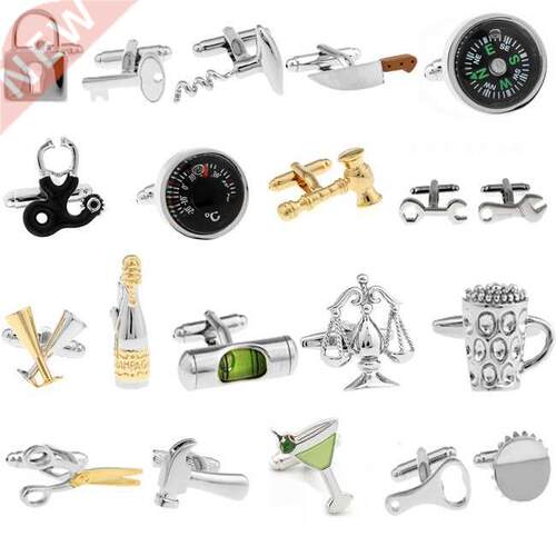 New Factory Price Retail Men's Cufflinks Copper Mate
