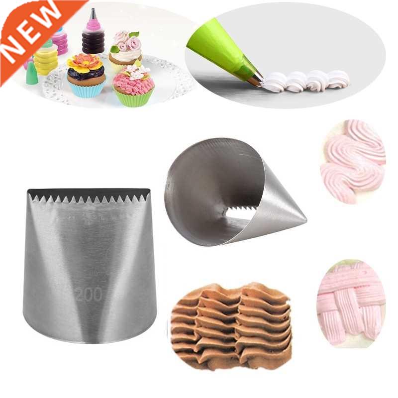 Extra Large Stainless Steel Nozzle Icing Piping Nozzles Crea