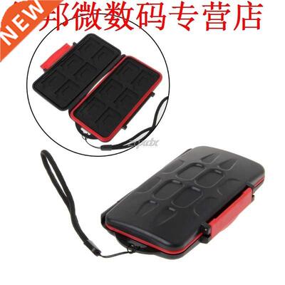 Memory Card Holder Storage Box Case 24 Slot For SD/SC/SDXC