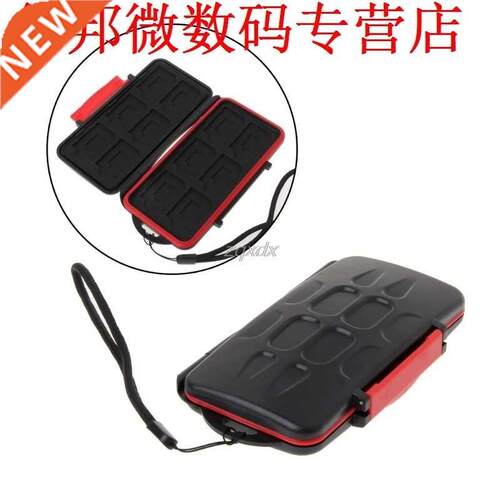 Memory Card Holder Storage Box Case 24 Slot For SD/SC/SDXC