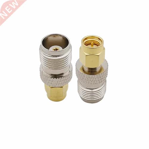 1Pcs TNC Female to SMA Male Straight RF Coaxial Connector SM