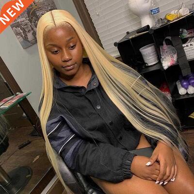 613 Lace Frontal Wig 30 Inch Pre Plucked Glueless Bone Strai