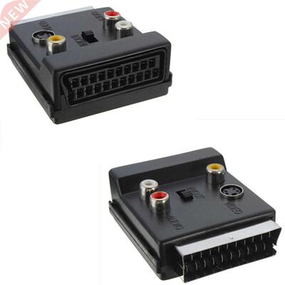 21p male female SCART Europe plug into AV terminal switching