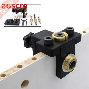 Doweling Jig Pocket Hole Jig Kit Wood Vertical Drilling Deta