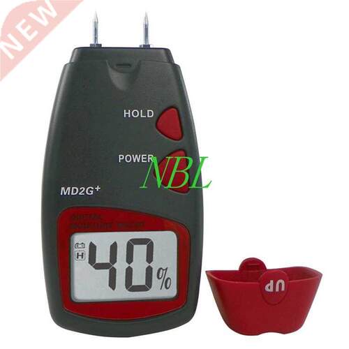 Digital LCD Moisture Meter 5%~40% 2 Pins Handheld Wood o