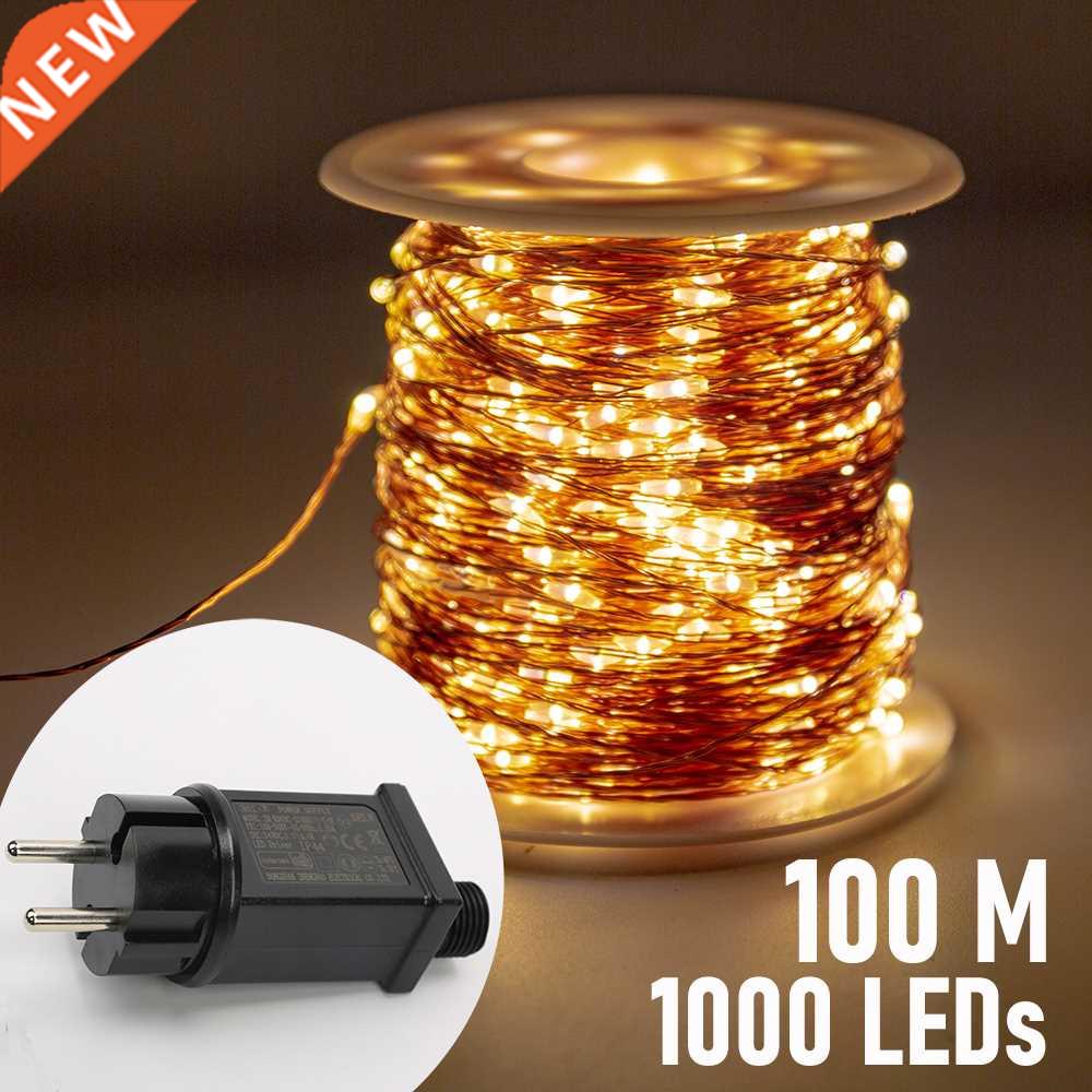 200M 2000LEDs Copper Wire Fairy string Lights Wateproof Plug