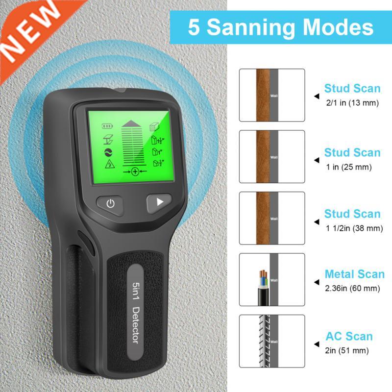 5 IN 1 Digital Metal Detector Profession Wall Scanner Home