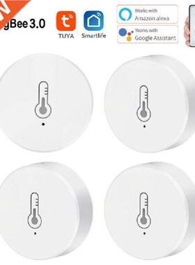 Tuya ZigBee Smart Temperature And Humidity Sensor Work With