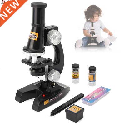 Microscope Kit Lab LED 100X-450X Home School Science Educati