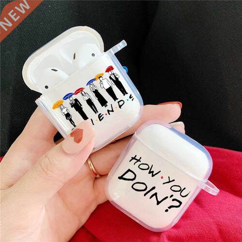 est Friends TV Show Phone Case 2pcs For Airpods 2 1 Cover