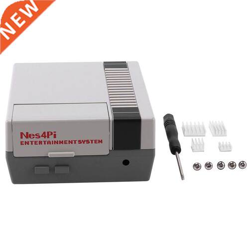 NES4Pi NES Case Kit ABS Functional Cooling Fan Heatsinks Scr