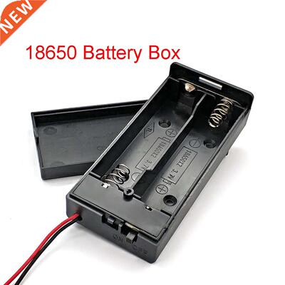 .7V 2x 18650 Battery Holder Connector Storage Case Box with