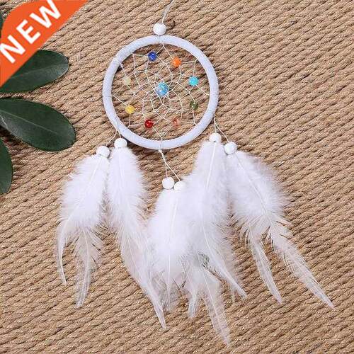 Girl Heart Dream Catcher National Feather Decoration Ornamen