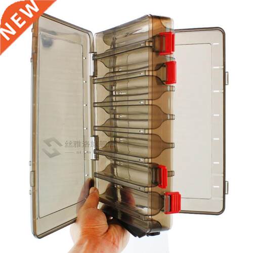 Fishing Tackle Box Bait Lure Hooks Box Bait Storage Case 14